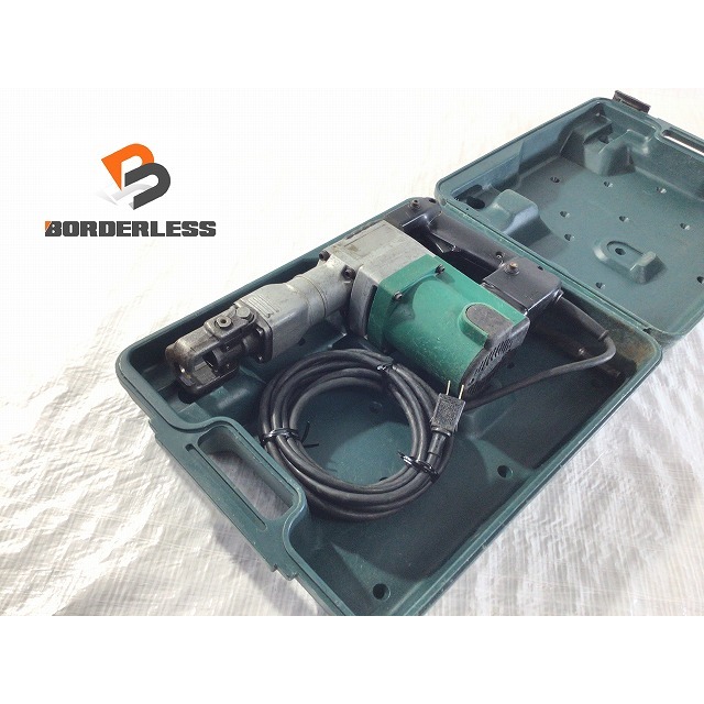 ☆品☆HITACHI 日立工機 100V 電動ハンマー H41SA ケース付 六角軸 ハツリ機 はつり機 コンクリートブレーカー はつり機 斫り機 62568