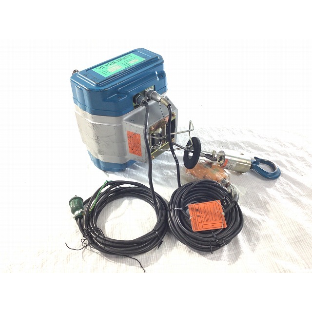 ☆中古品☆ 富士製作所 単相100V シルバーホイストワイヤー電動 ☆中古品☆ 富士製作所 単相100V シルバーホイストワイヤー電動