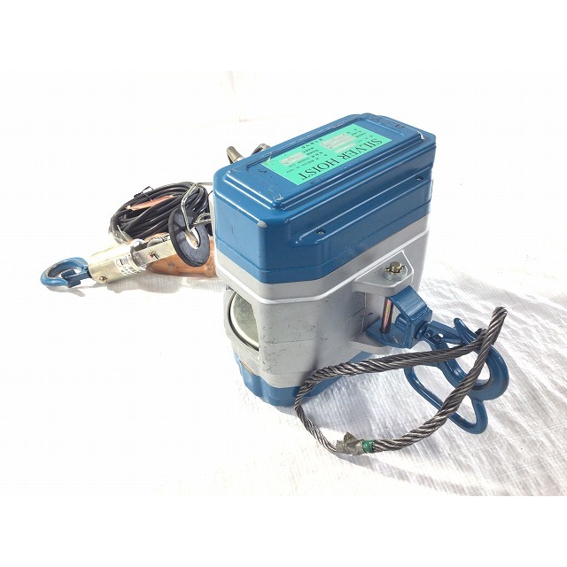 ☆中古品☆ 富士製作所 単相100V シルバーホイストワイヤー電動 ☆中古品☆ 富士製作所 単相100V シルバーホイストワイヤー電動