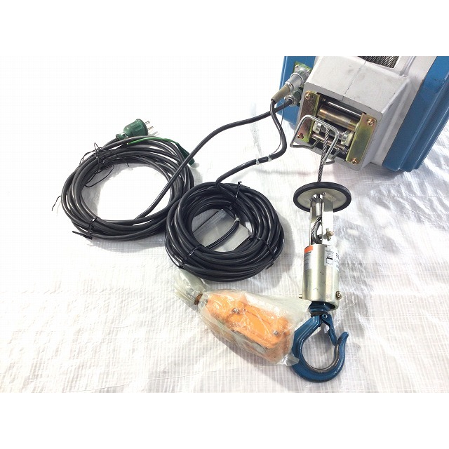 ☆中古品☆ 富士製作所 単相100V シルバーホイストワイヤー電動 ☆中古品☆ 富士製作所 単相100V シルバーホイストワイヤー電動