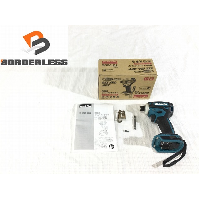 っている】 Makita - マキタ インパクトドライバー TD172D ブルー 新品