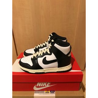 ナイキ(NIKE)のNike WMNS Dunk High "Vintage Black" 23.0(スニーカー)