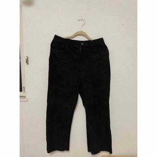 ワンダーランド(wonderland)のwonderland suede pants goatskin スエードパンツ(スラックス)