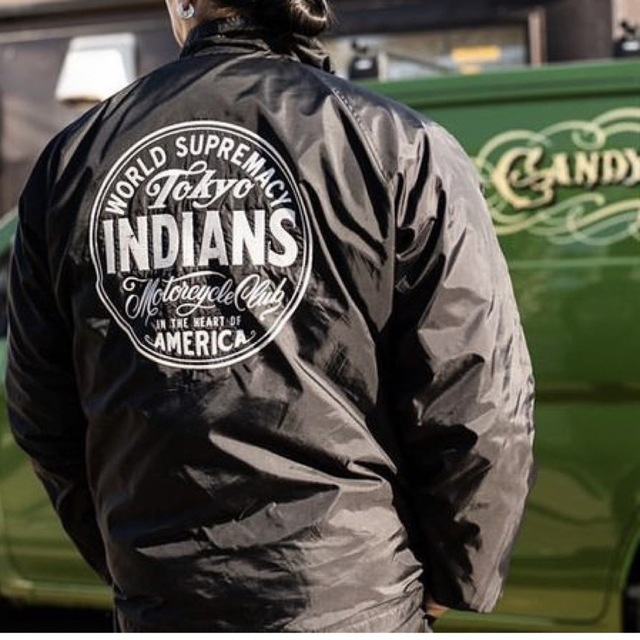 即完売 TOKYO INDIANS 東京インディアンズ W-Breaker JACKET コーチ