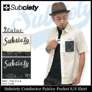 サブサエティ(Subciety)のsubciety paisley shirts(シャツ)