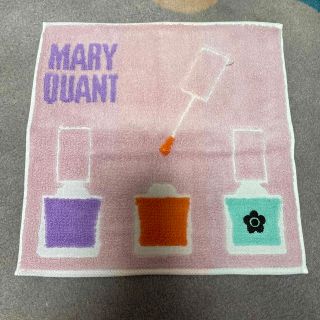 マリークワント(MARY QUANT)のマリークワントタオルハンカチネイルピンク(ハンカチ)