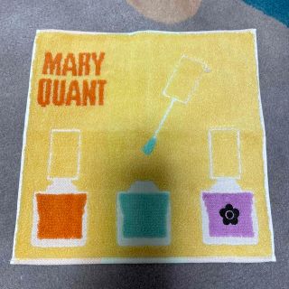 マリークワント(MARY QUANT)のマリークワントタオルハンカチネイルイエロー(ハンカチ)