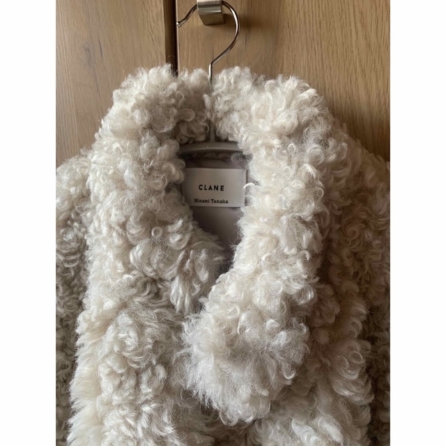 CLANE 田中みな実コラボ CURL FUR SHORT COAT | www.jarussi.com.br