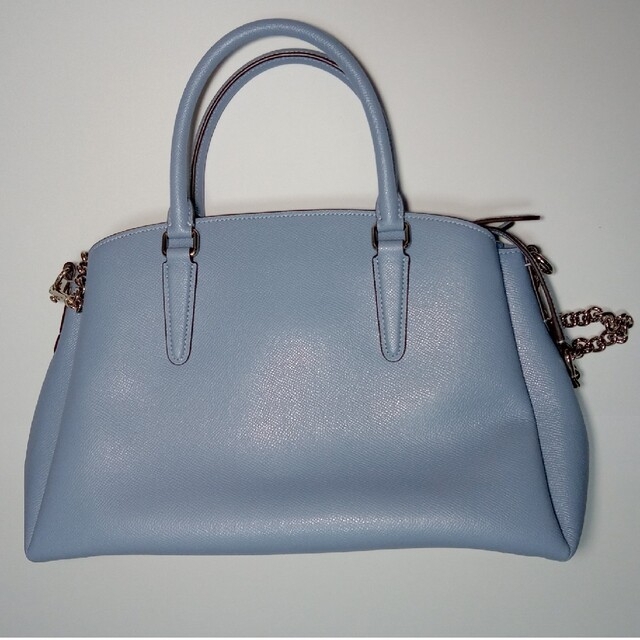 COACH コーチ 2way ハンドバッグ ショルダーバック ライトブルー 新品