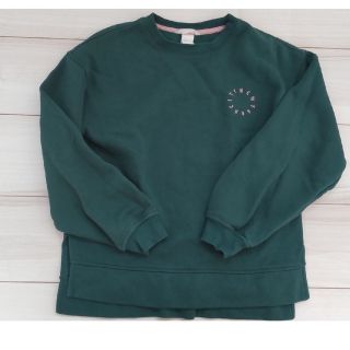 エイチアンドエイチ(H&H)のH&M 140size グリーン トレーナー(Tシャツ/カットソー)