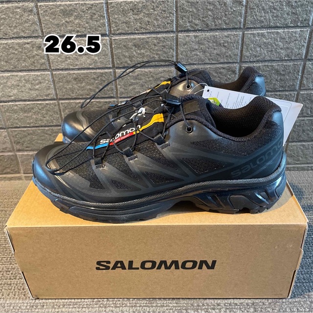 SALOMON - Salomon XT-6 Black 26.5cm 新品の
