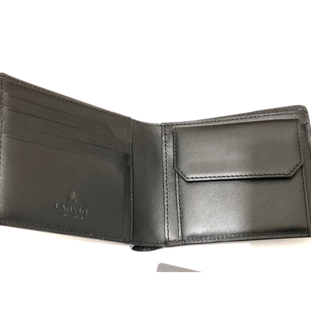 LANVIN(ランバン)の【新品未使用】ランバン　LANVIN  ミニ財布　二つ折り財布 メンズのファッション小物(折り財布)の商品写真
