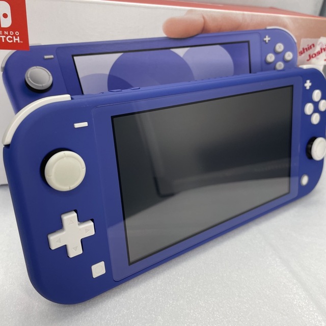 【極美品】Nintendo Switch LITE ブルー　3年保証付き