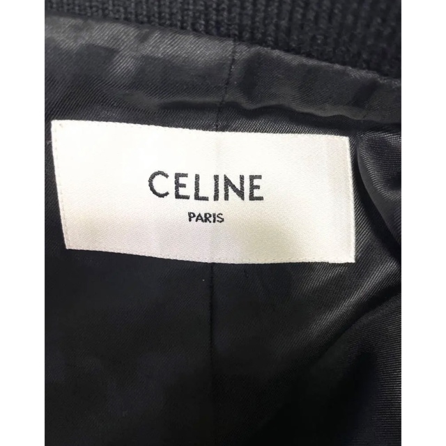 celine(セリーヌ)のセリーヌ オーバーサイズテディジャケット　46 celine メンズのジャケット/アウター(スタジャン)の商品写真