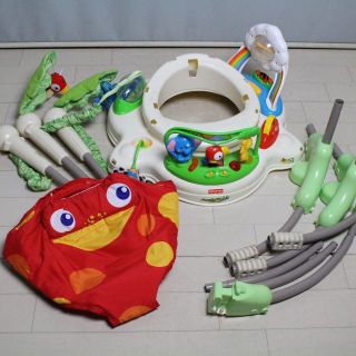 フィッシャープライス(Fisher-Price)の即決 フィッシャープライス　レインフォレスト　ジャンパルー 電池入☆1 (ベビージム)