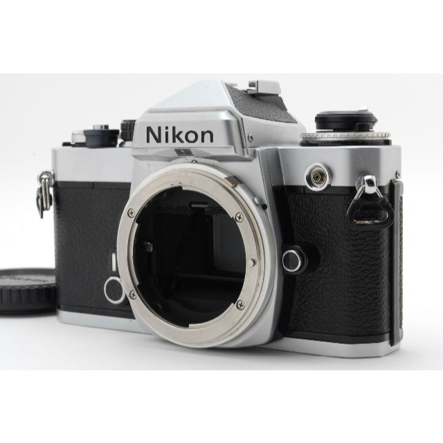 Nikon - 美品 NIKON FE 一眼レフ シルバー シャッター全速OK 動作確認 