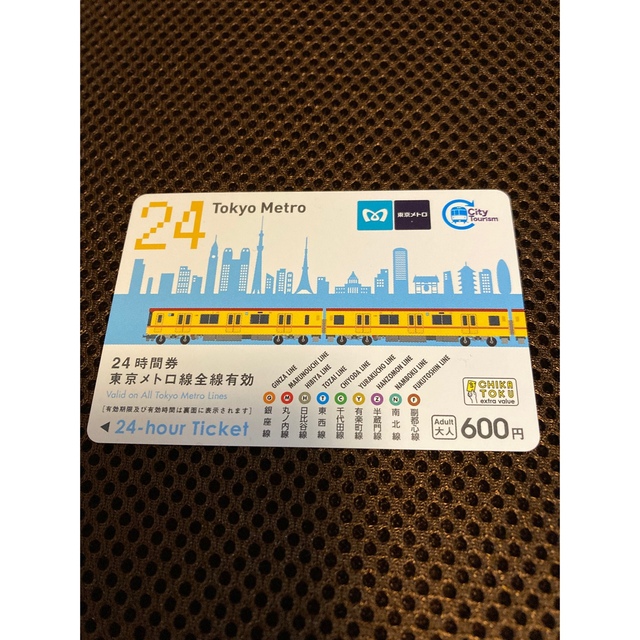 東京メトロ　24時間券 エンタメ/ホビーのエンタメ その他(その他)の商品写真