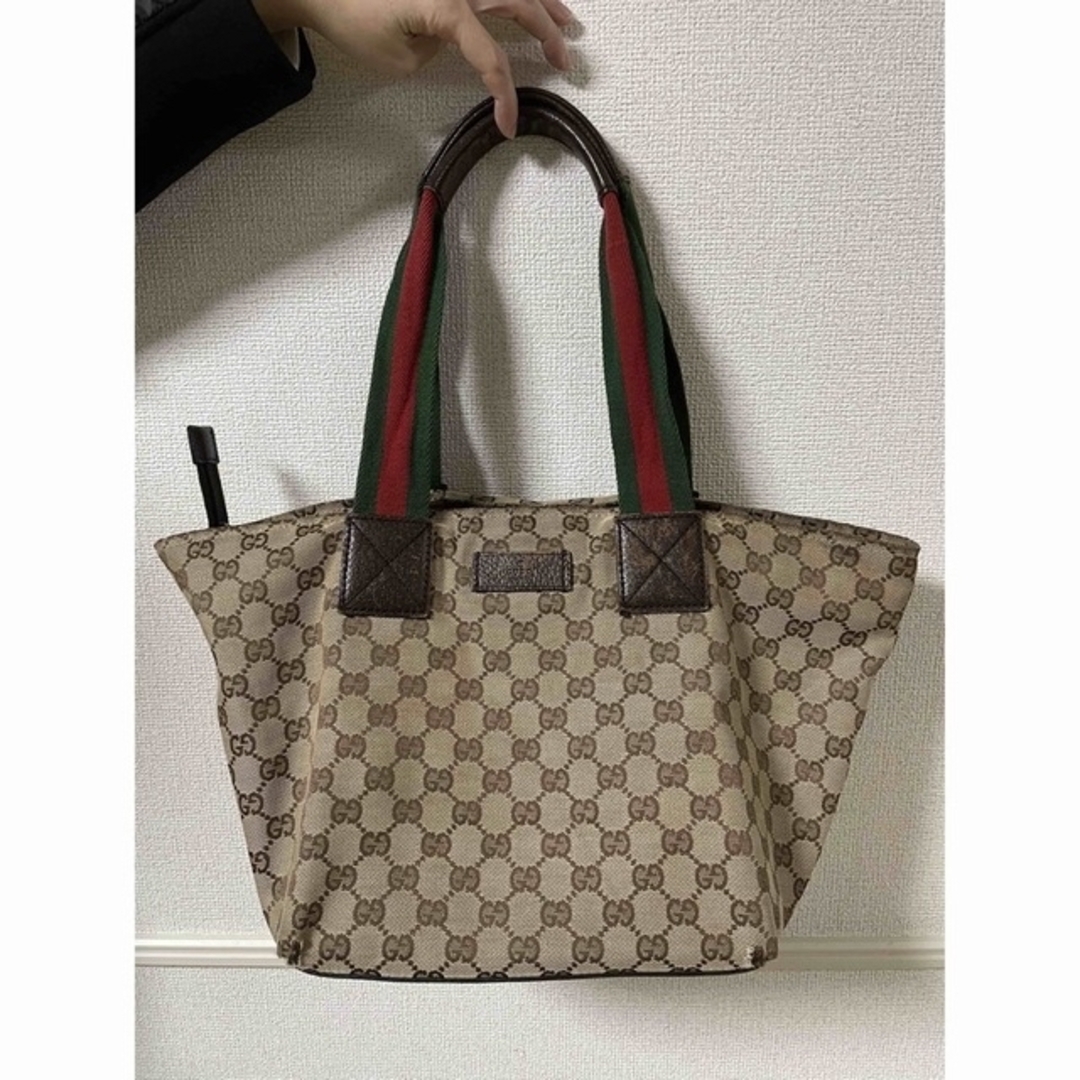 Gucci - ☆はにゃ様専用☆GUCCI グッチ キャンバス トートバッグの通販