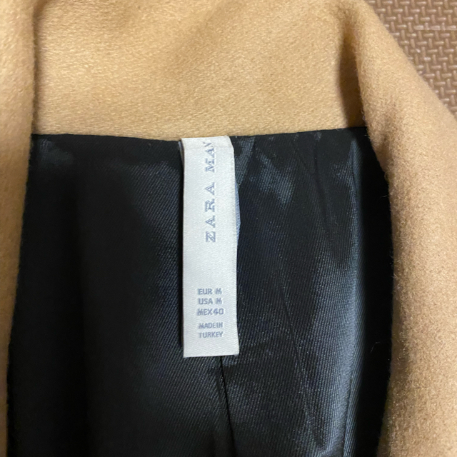 ZARA(ザラ)のZARA ロングコート メンズのジャケット/アウター(チェスターコート)の商品写真
