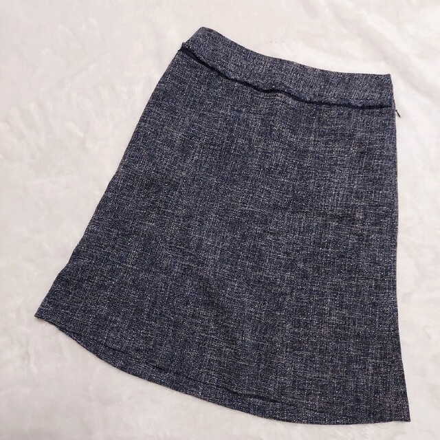 COMME CA ISM - 美品☆コムサイズム ノーカラーツイード COMME CA ISM - 美品☆コムサイズム ノーカラーツイード