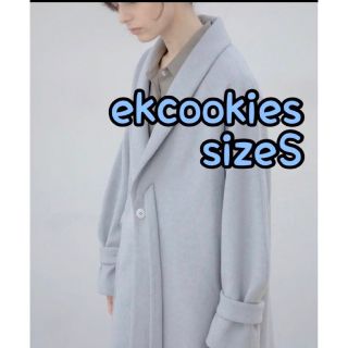 EKCOOKIES スリーブベルトオーバーロングチェスターコート