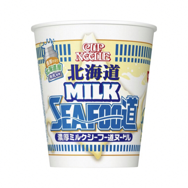 日清食品(ニッシンショクヒン)の☆カップヌードル 濃厚ミルクシーフー道ヌードル☆ 食品/飲料/酒の加工食品(インスタント食品)の商品写真