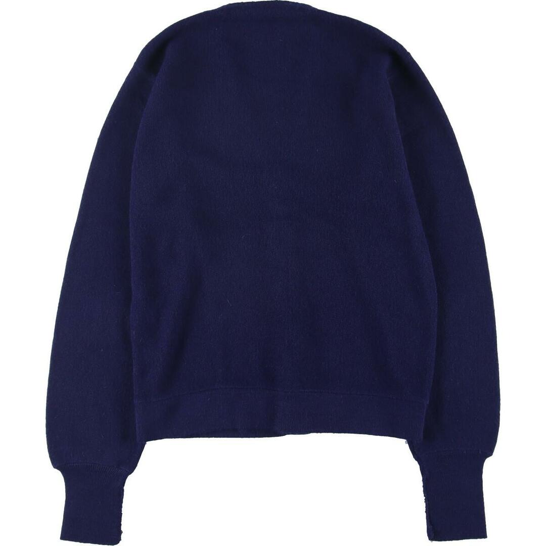 80年代 ジェイシーペニー J.C.Penney THE FOX Sweater アクリルニットカーディガン メンズS ヴィンテージ /eaa304887