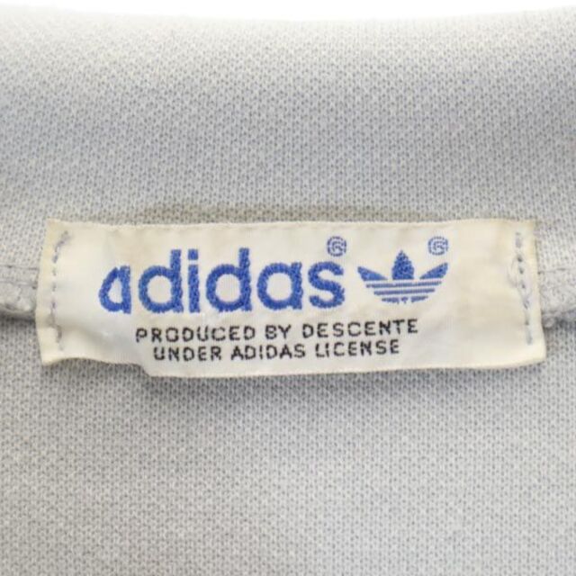 商品詳細アディダス 70s デサント製 トレフォイルロゴ ハーフジップパーカー M グレー系 adidas メンズ   【230109】