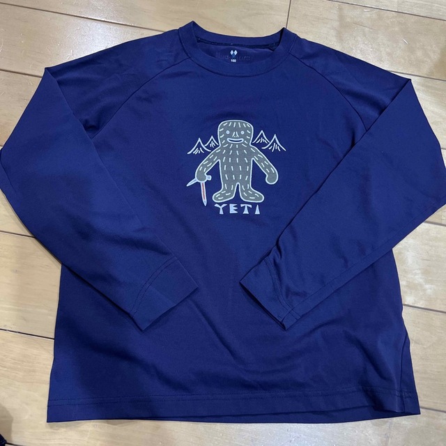 mont bell(モンベル)のモンベルYETI ロンT160 キッズ/ベビー/マタニティのキッズ服男の子用(90cm~)(Tシャツ/カットソー)の商品写真