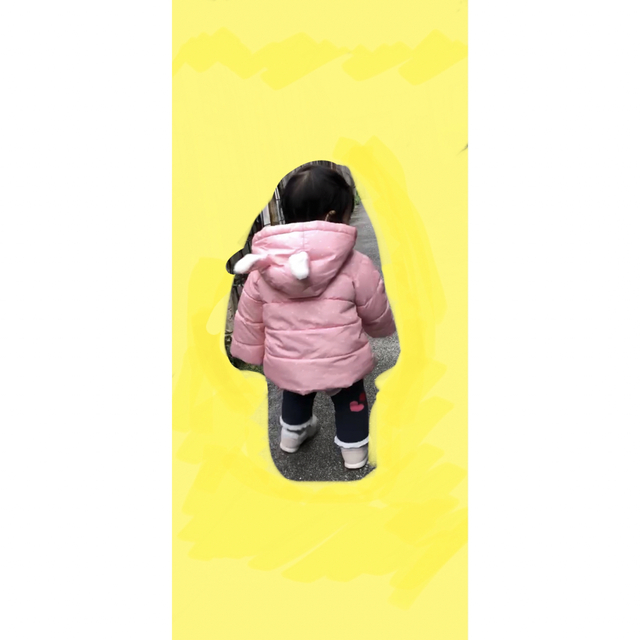 babyGAP(ベビーギャップ)のBABY GAP アウター　ベビー服　女の子　6-12ヶ月 キッズ/ベビー/マタニティのベビー服(~85cm)(その他)の商品写真