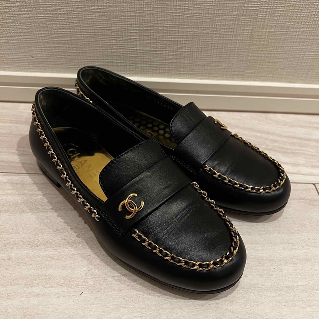 Chanelシャネルローファー23.0-