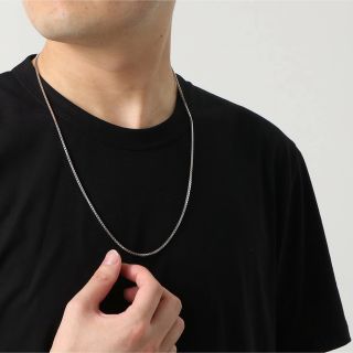 トムウッド(TOM WOOD)のTOMWOOD トムウッド SQUARE CHAIN ネックレス 24.5in(ネックレス)