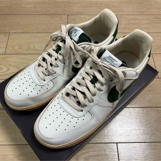 ナイキ(NIKE)のWMNS Air Force 1 Low Green and Muslin(スニーカー)