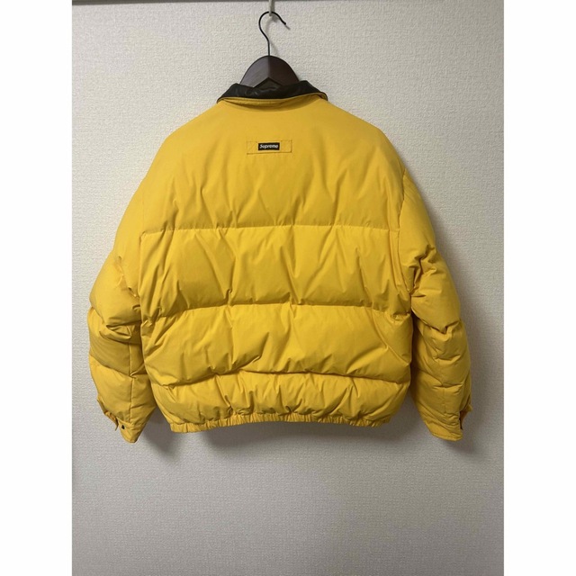 Supreme(シュプリーム)のSupreme Leather Collar Puffy Jacket 19aw メンズのジャケット/アウター(ダウンジャケット)の商品写真