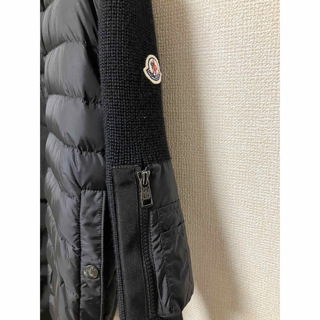 MONCLER - モンクレール ニット ダウン 人気 Sサイズ ハイブリッド 極 ...