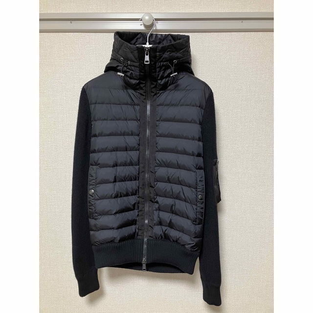 【超美品モンクレール】MONCLER 定番ハイブリッドダウンニット 正規品