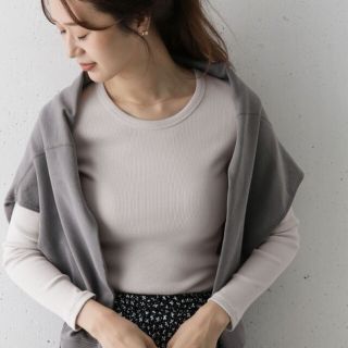 アーバンリサーチドアーズ(URBAN RESEARCH DOORS)の【状態良好】DOORS テレコロングスリーブ(Tシャツ/カットソー(半袖/袖なし))