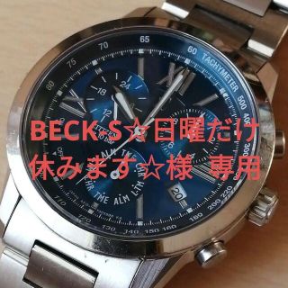 シチズン(CITIZEN)の【稼働品】シチズン XC  クロスシー  クロノグラフ  1119(腕時計(アナログ))