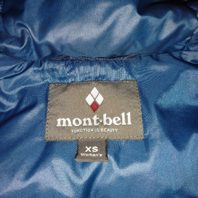 mont bell(モンベル)のmont-bell レディース ダウン XS レディースのジャケット/アウター(ダウンジャケット)の商品写真