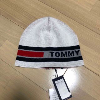 トミージーンズ(TOMMY JEANS)の【新品・未使用】トミージーンズ　トミーヒルフィガー　ニット帽(ニット帽/ビーニー)