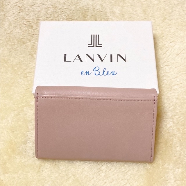 LANVIN en Bleu(ランバンオンブルー)のランバンオンブルー  カード 名刺入れ レディースのファッション小物(名刺入れ/定期入れ)の商品写真