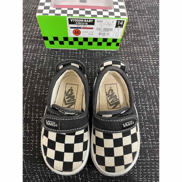 VANS(ヴァンズ)の【値下げ】子供靴　VANS 14.0 キッズ/ベビー/マタニティのベビー靴/シューズ(~14cm)(スニーカー)の商品写真