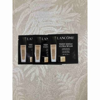 ランコム(LANCOME)の【試供品】ランコム　タンイドルウルトラウェア　リキッド　1ml(サンプル/トライアルキット)