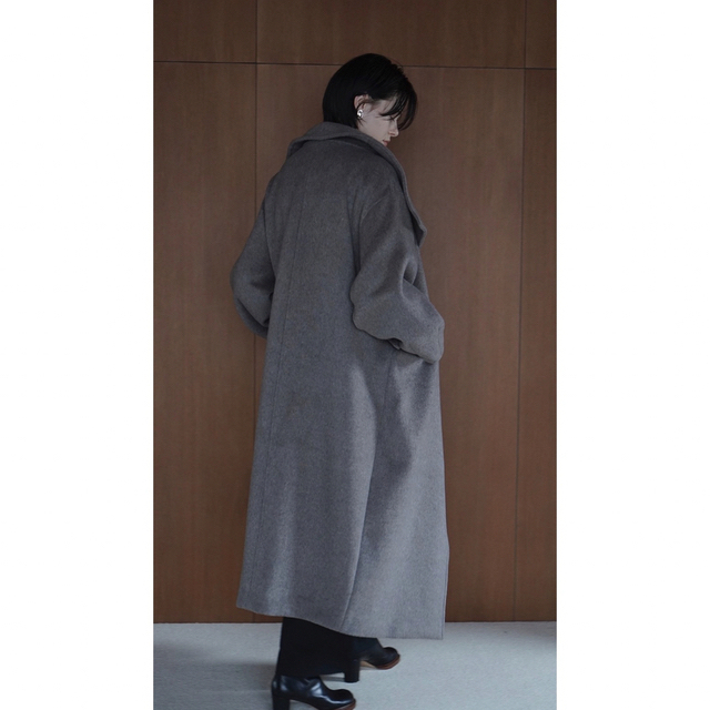 CLANE(クラネ)のCLANE UPNECK OVER DOUBLE COAT レディースのジャケット/アウター(ロングコート)の商品写真