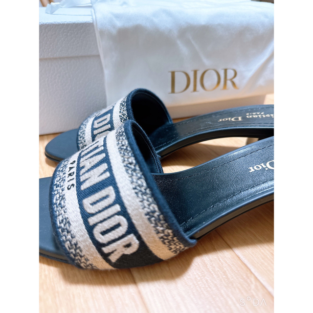 クリスチャンディオール ロゴ ミュール