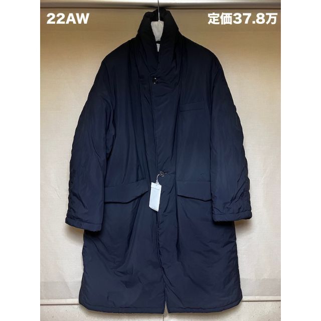 定価37.8万 新品 22aw マルジェラ 中綿オーバーサイズコート 4081