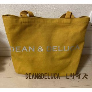 ディーンアンドデルーカ(DEAN & DELUCA)の新品　DEAN&DELUCA　ディーン＆デルーカ　トート　キャラメルイエロー　L(トートバッグ)