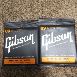 ギブソン(Gibson)の【専用】Gibson エレキギター弦2セット(弦)