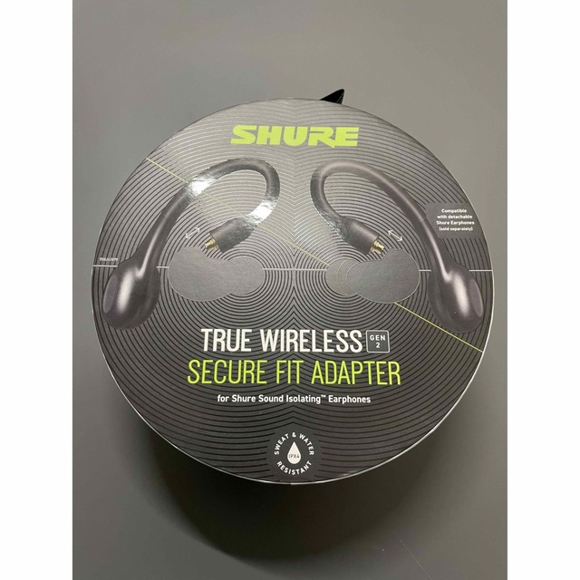 SHURE シュア （第2世代） 完全ワイヤレス　RMCE-TW2  スマホ/家電/カメラのオーディオ機器(ヘッドフォン/イヤフォン)の商品写真