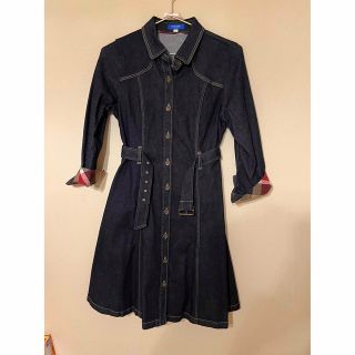 ブルーレーベルクレストブリッジ(BLUE LABEL CRESTBRIDGE)のブルーレーベルクレストブリッジ デニムワンピース(ひざ丈ワンピース)